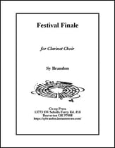 Festival Finale for Clarinet Choir P.O.D. cover